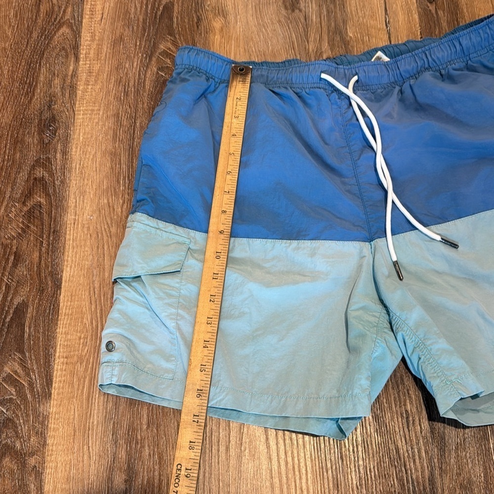 Mens Rainforest Swim Shorts Blue size Large - Picture 9 of 10